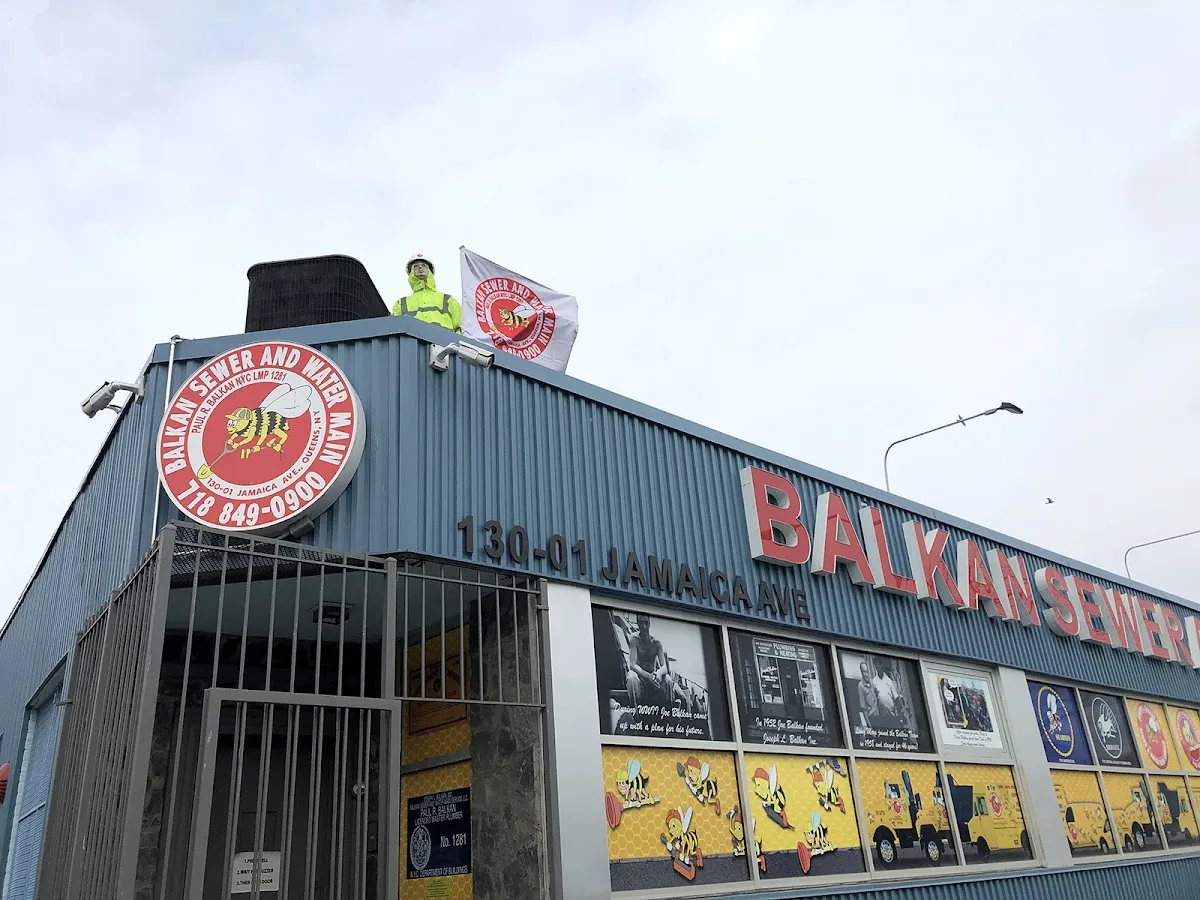 Close-up plumbing inspection during sewer troubleshooting