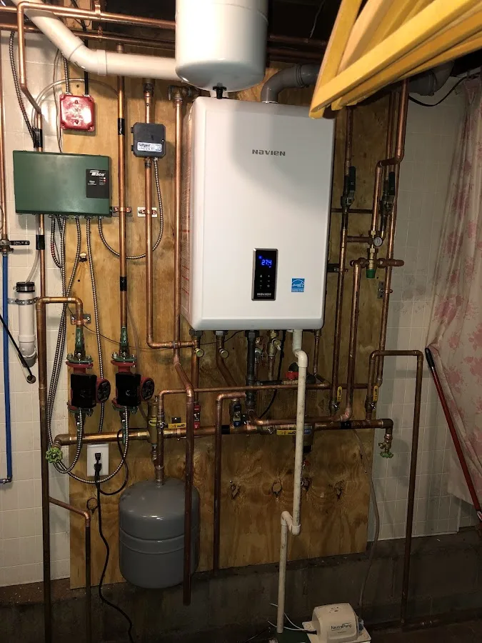 Plumbing diagnostic tools in use